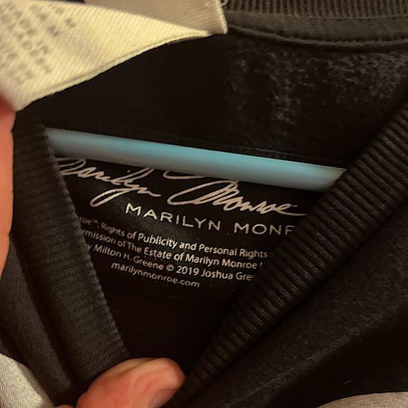 Vintage Marilyn Monroe hoodie black - Picture 2 of 2